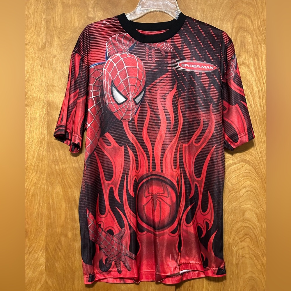 Spiderman flame shirt